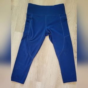 Zyia navy light n tight leggings